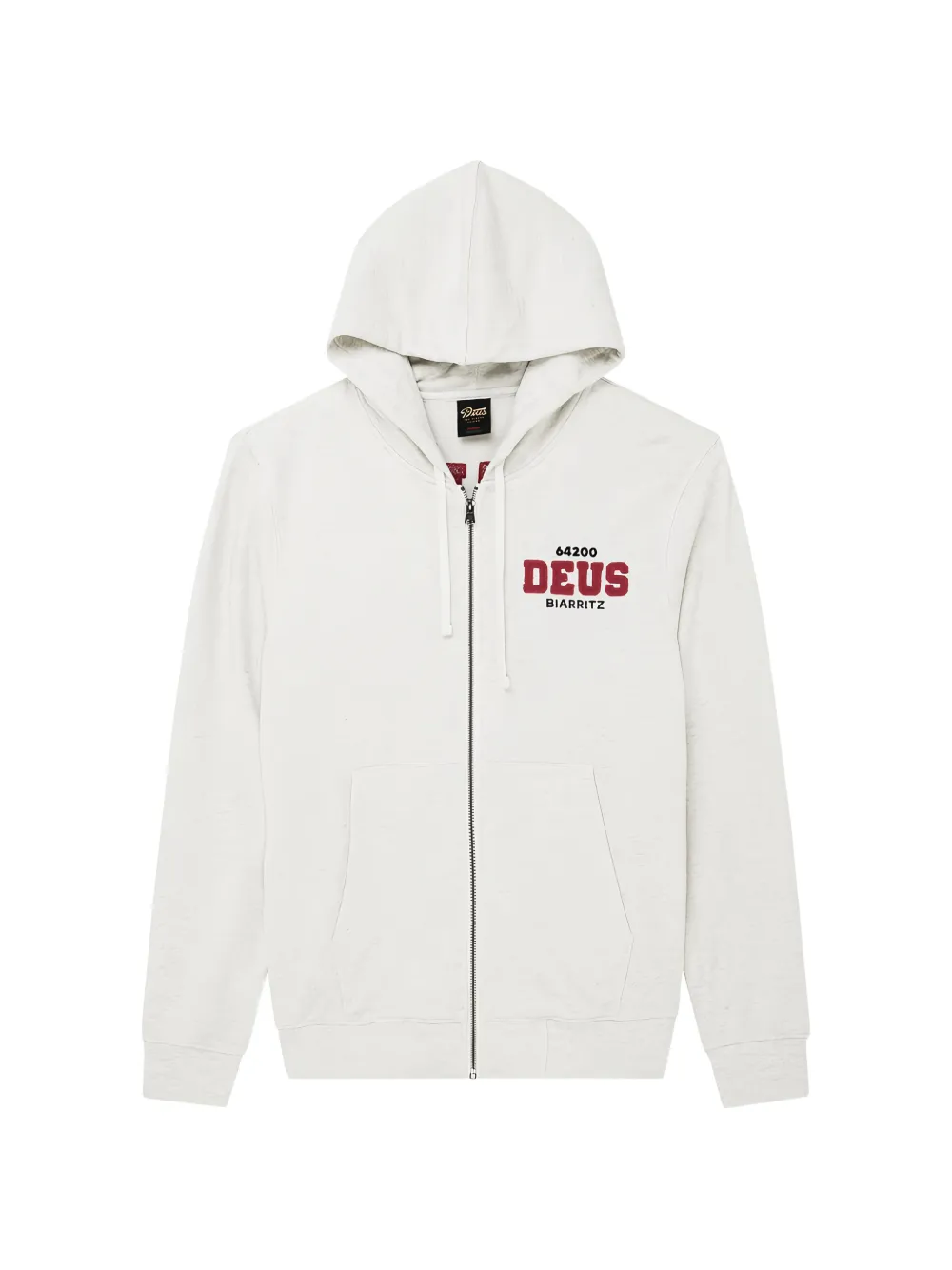 Deus Ex Machina zip-up hoodie - Grigio