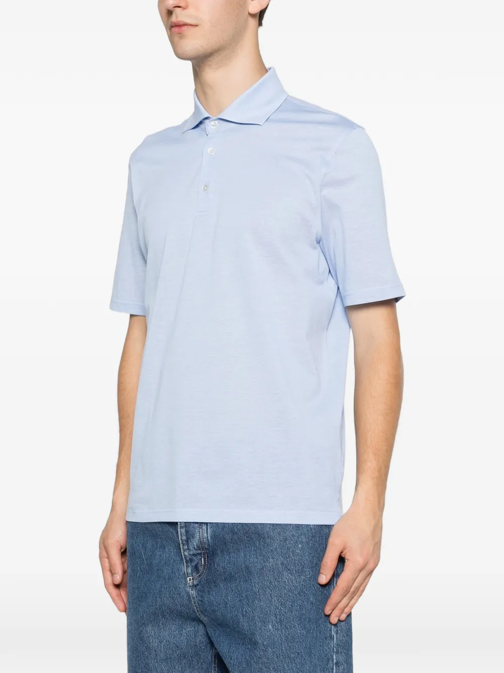  Ferrante Polo De Manga Corta - Azul 