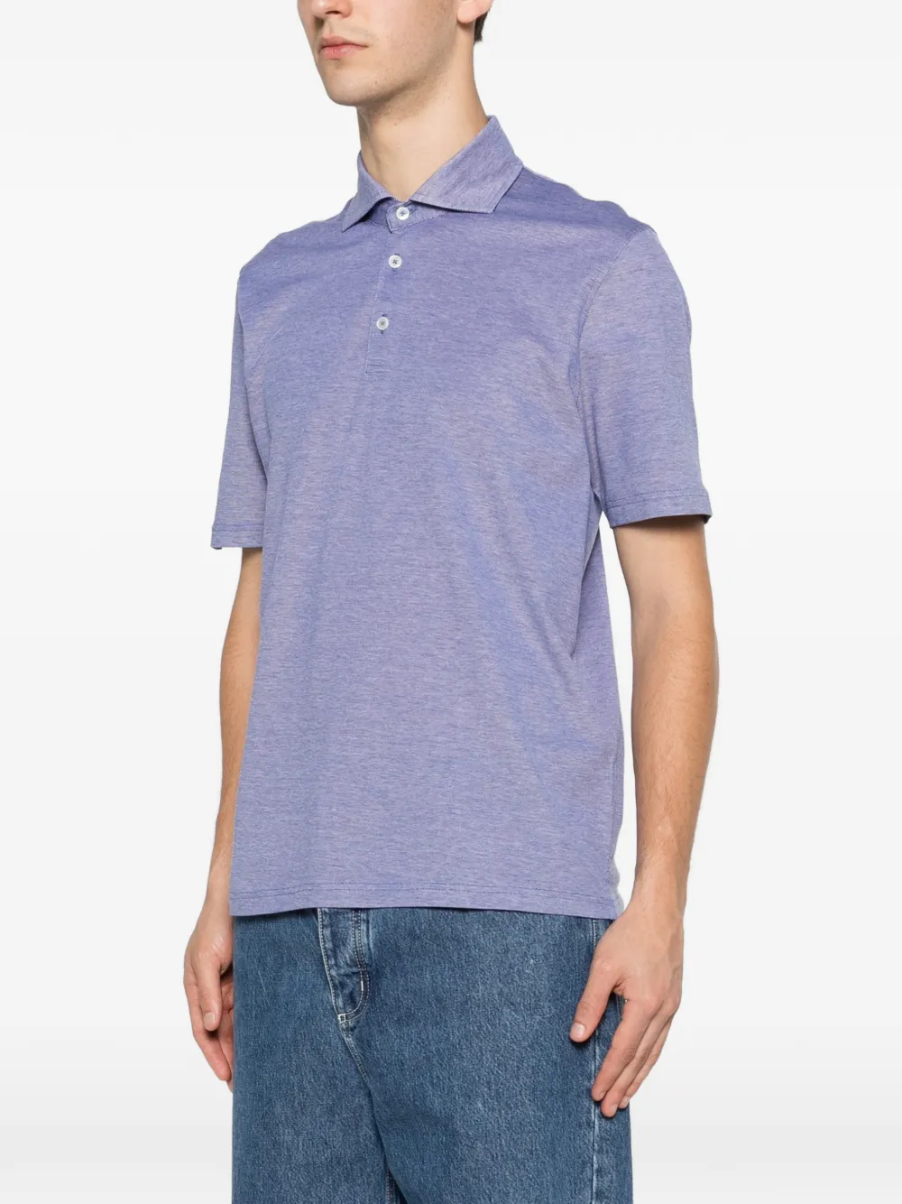 Ferrante Polo De Manga Corta - Azul 