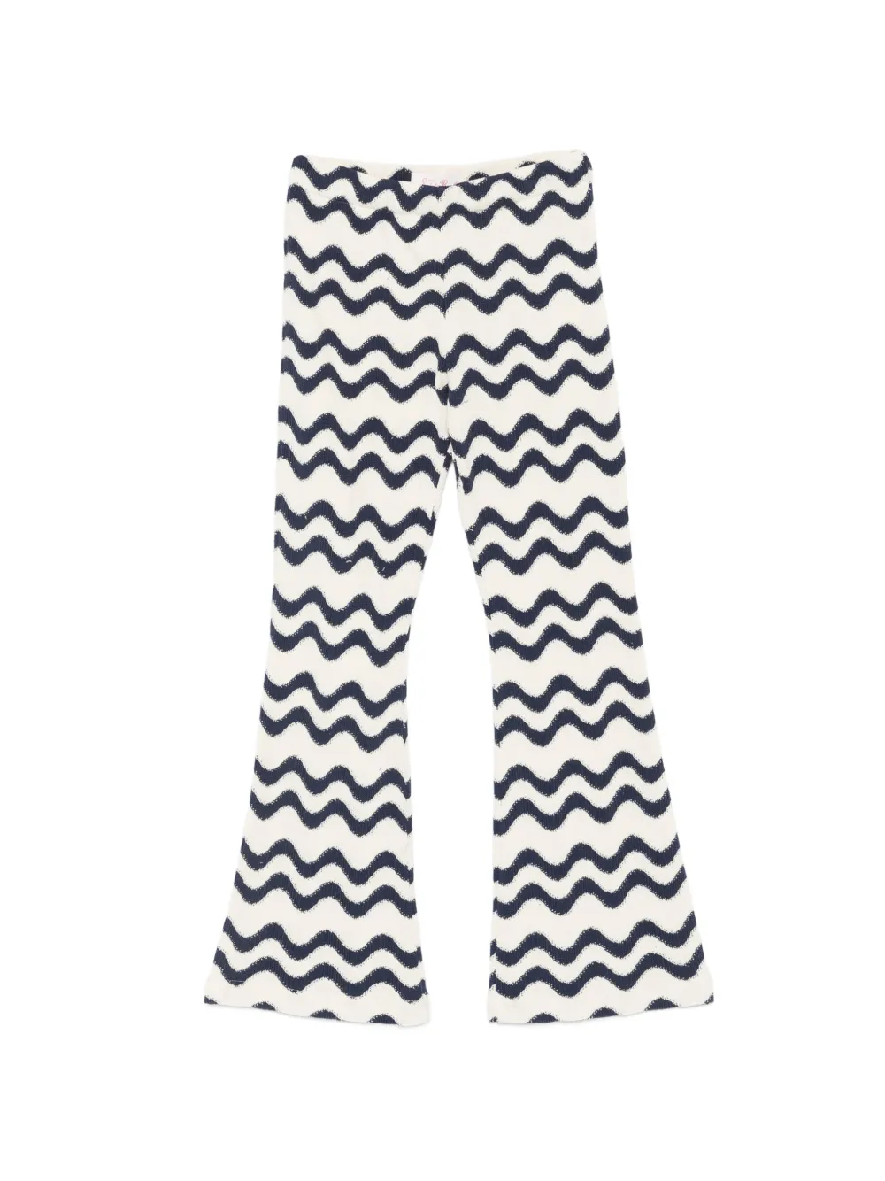 MC2 Saint Barth Kids Gwenda wavy trousers - Toni neutri