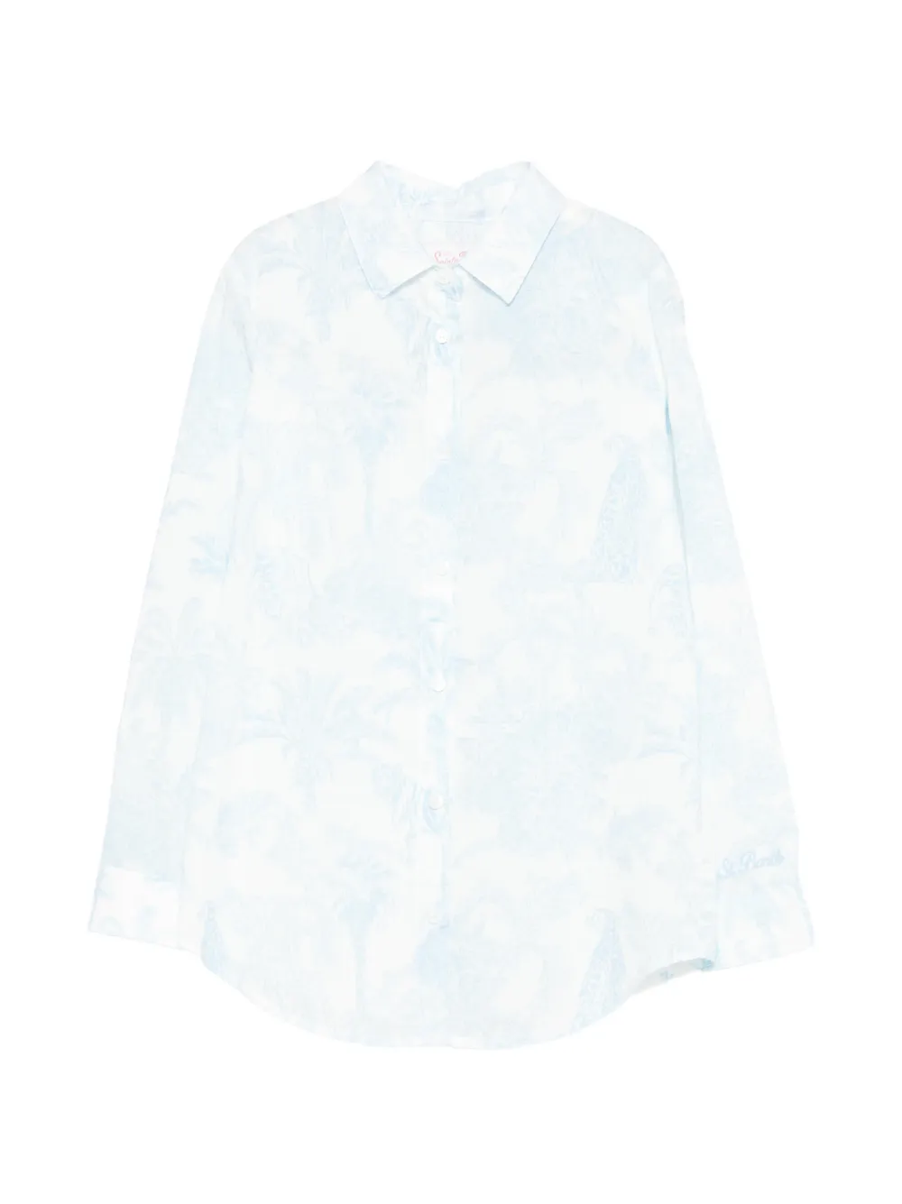 MC2 Saint Barth Kids Mini Brigitte floral shirt - Weiß