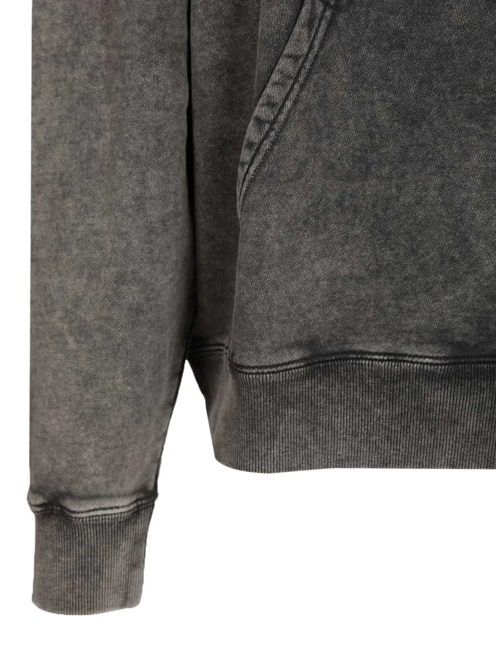 Off-White Hoodie met logodetail Grijs