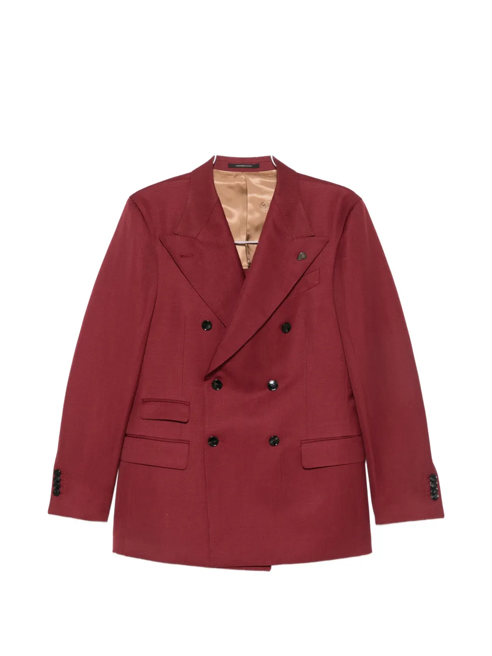 Gabriele Pasini peak-lapel double-breasted suit - Rosso