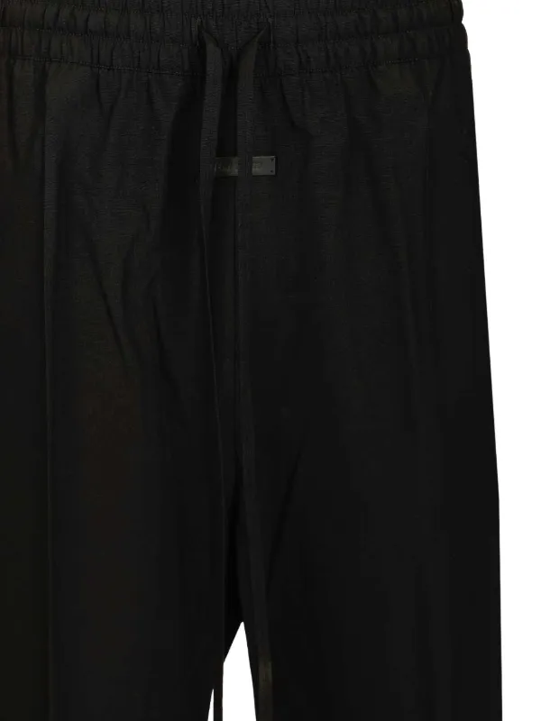 Fear Of God wide-leg Drawstring Track Pants | Black | FARFETCH