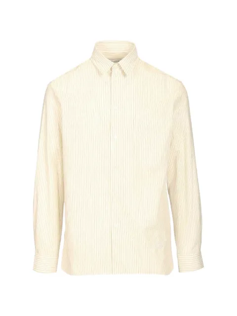 Maison Kitsuné striped oversized shirt