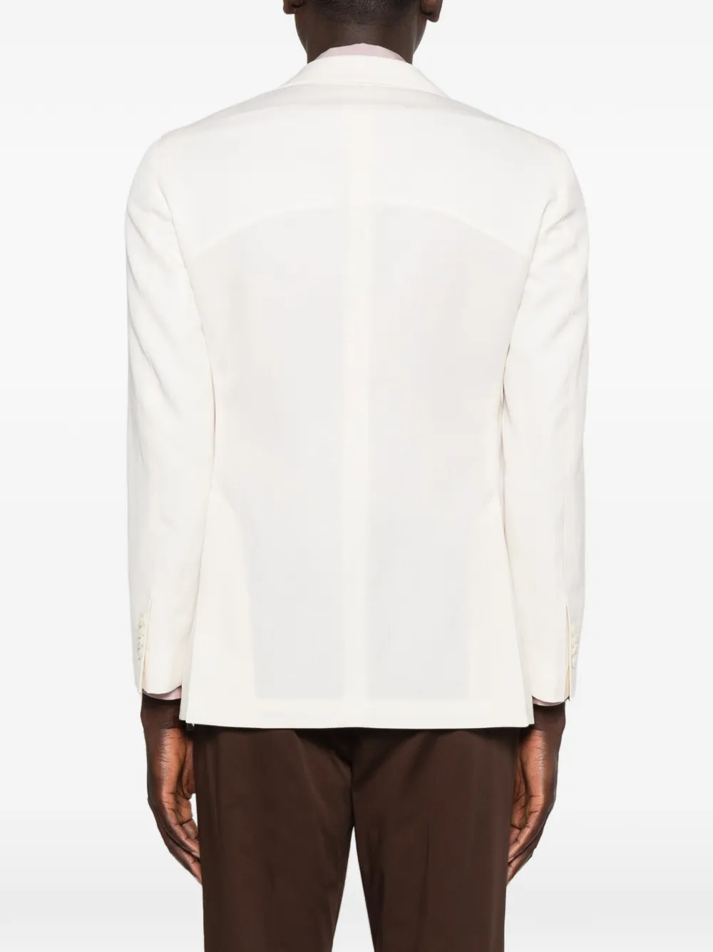 Gabriele Pasini Gestreepte blazer Wit