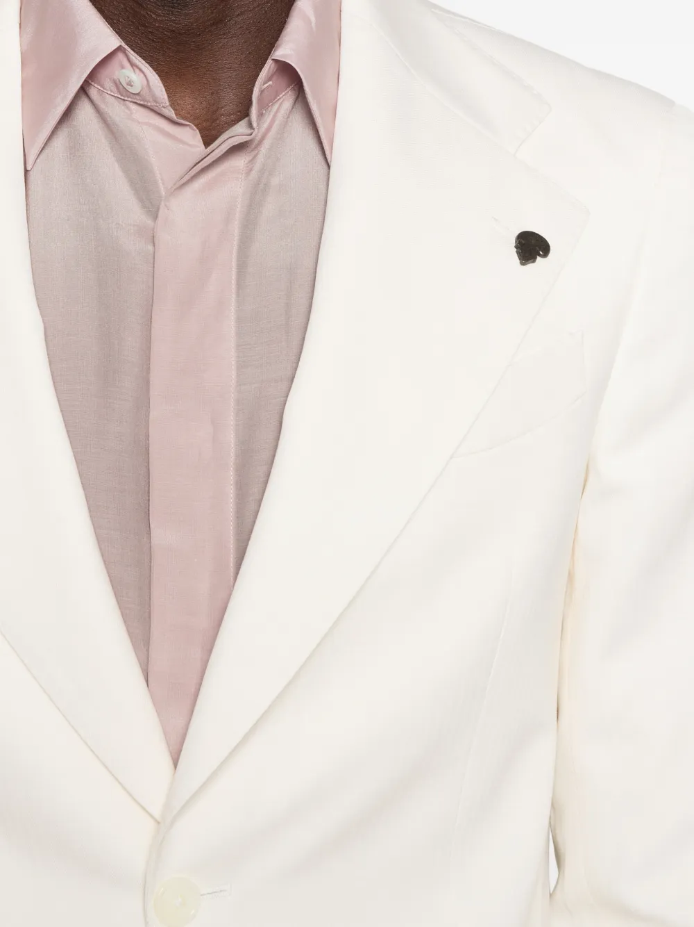 Gabriele Pasini Gestreepte blazer Wit