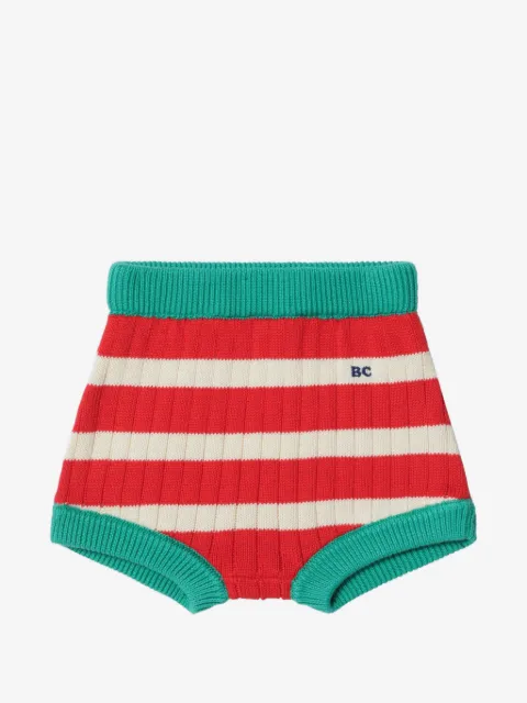 Bobo Choses striped knitted shorts