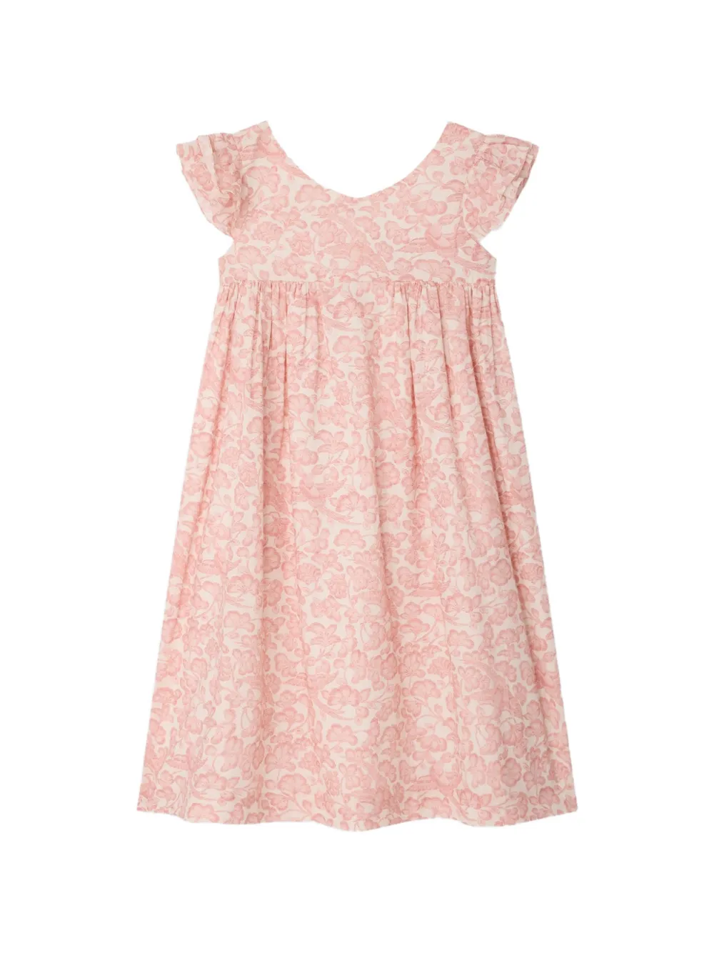 Bonpoint Galantine floral-print dress - Rosa