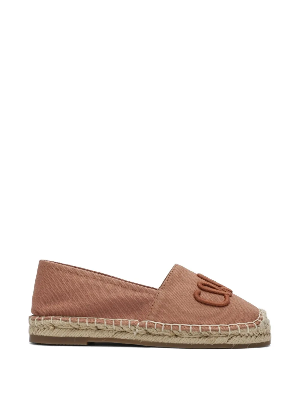 Chloé Kids Espadrilles met geborduurd logo Roze