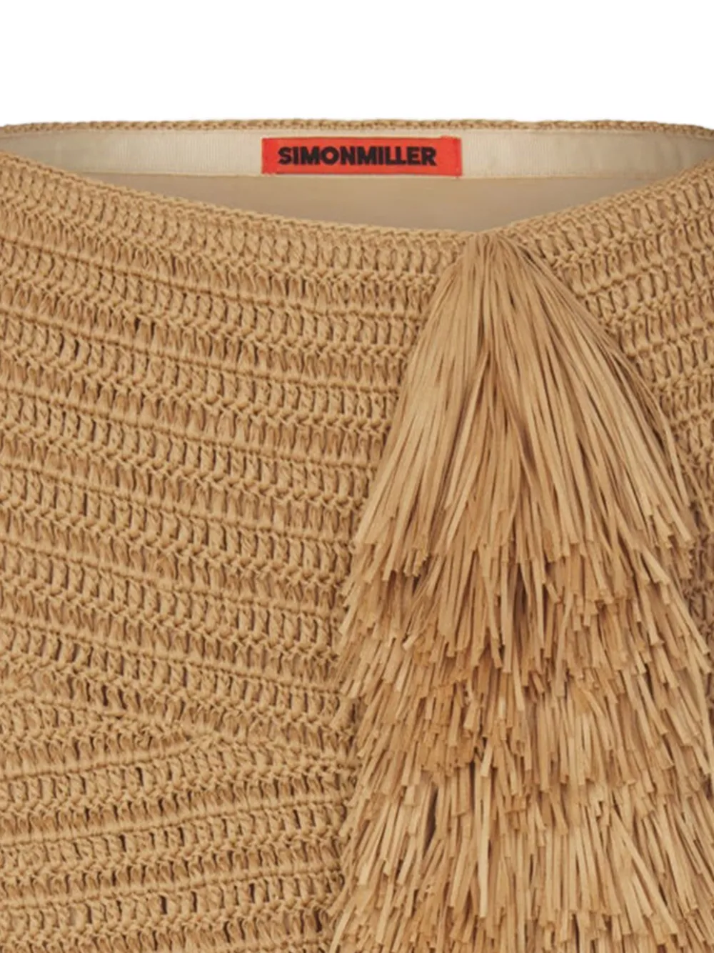 Simon Miller Pom mini-rok Beige