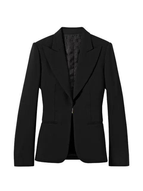 Gucci La Gallerista peak-lapel blazer