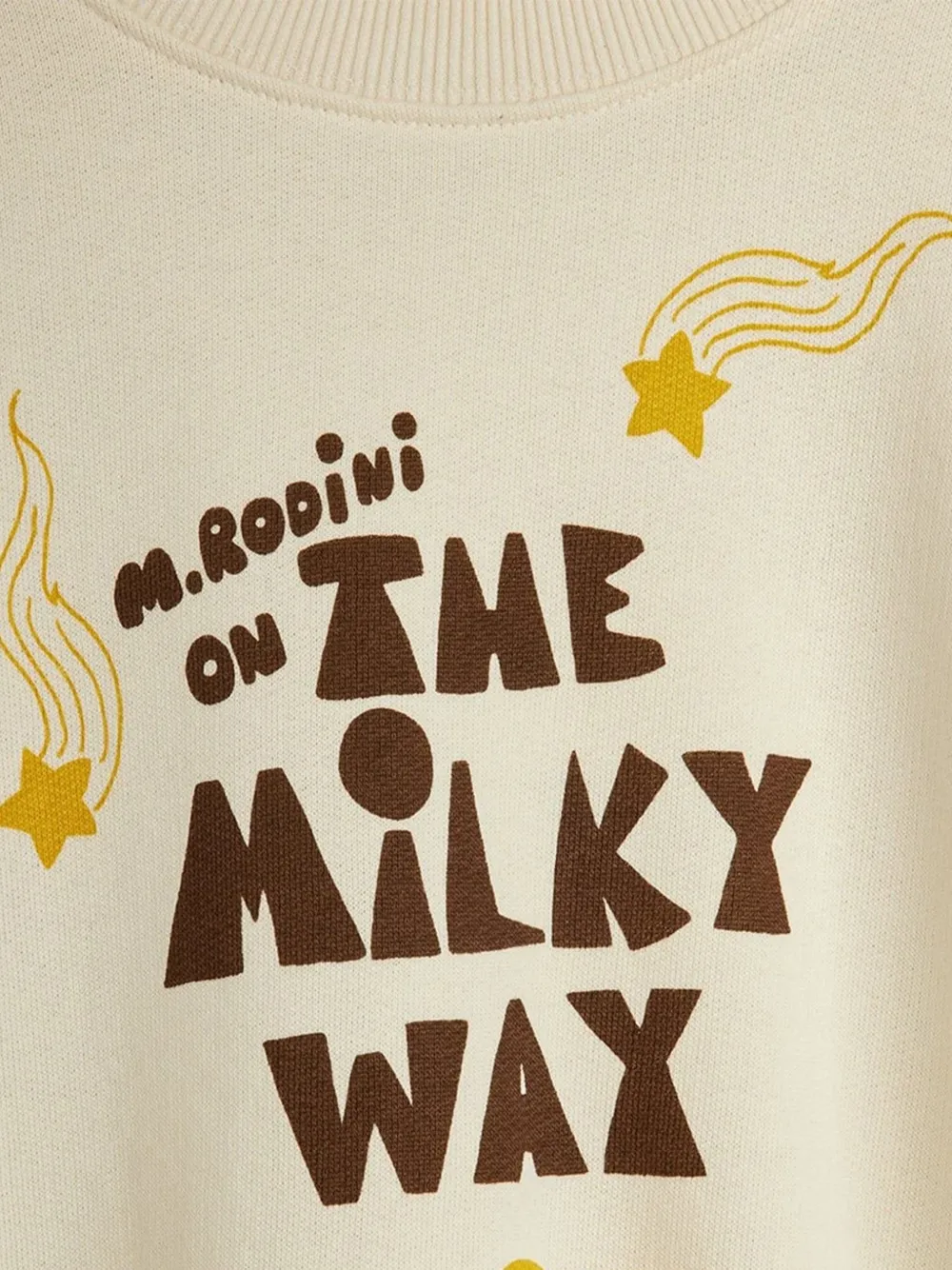 Mini Rodini Sweat Milky Way - Tons Neutres 