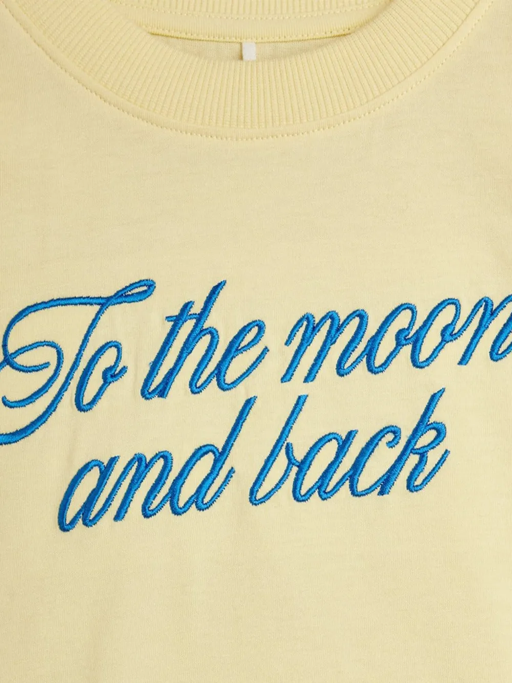 Mini Rodini To The Moon T-shirt Geel