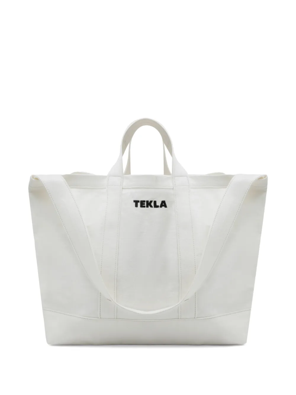 TEKLA logo刺绣托特包 | 白色 | Image 1