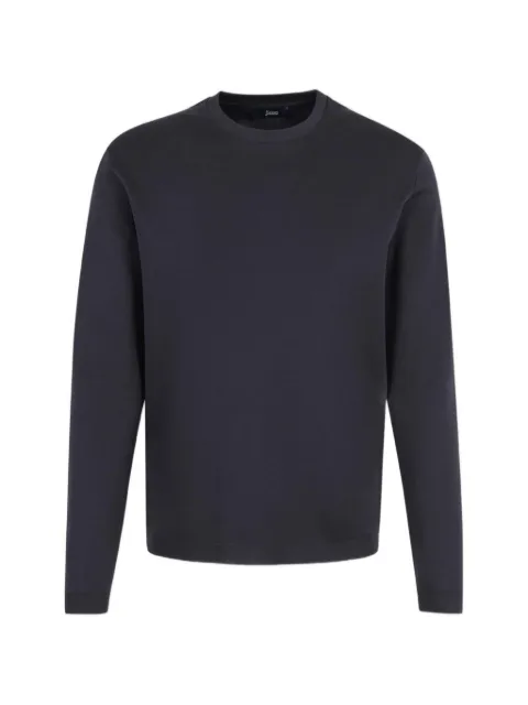 Herno logo-plaque sweater