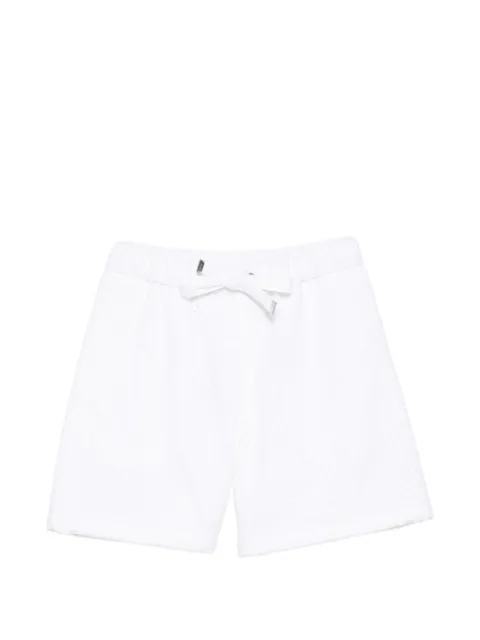Moncler drawstring textured shorts
