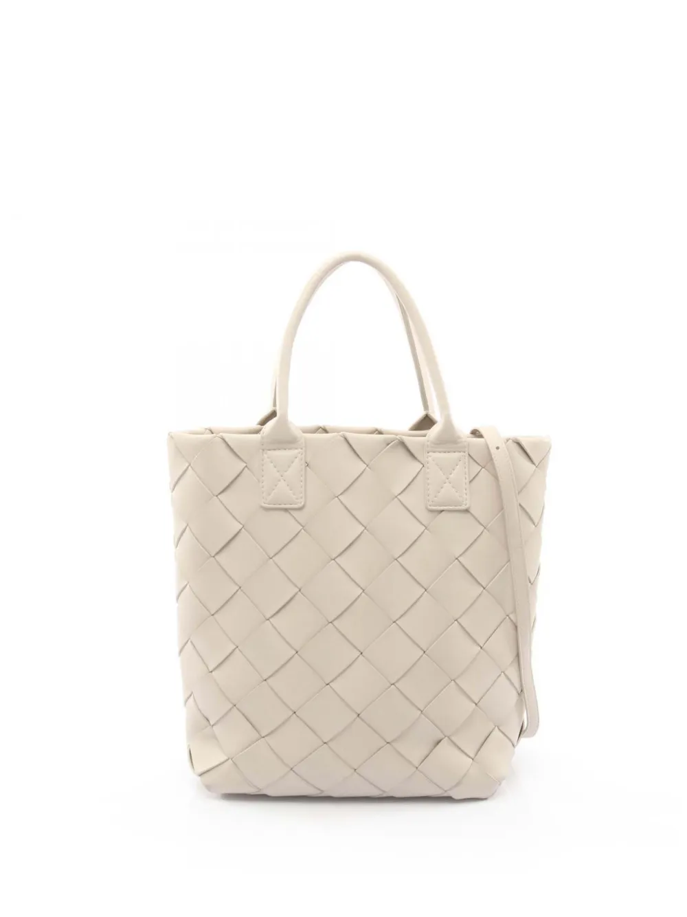 Bottega Veneta Pre-Owned 2012-2025 Maxi Intreccio tote bag - Bianco