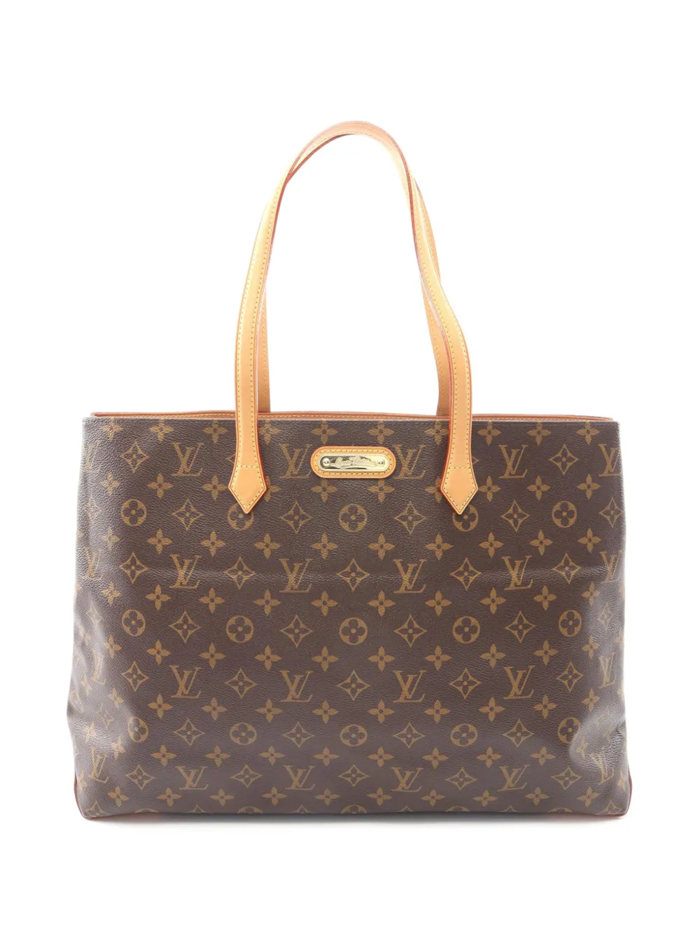 Louis Vuitton Pre-Owned 2010 Monogram Wilshire GM tote bag - Marrone