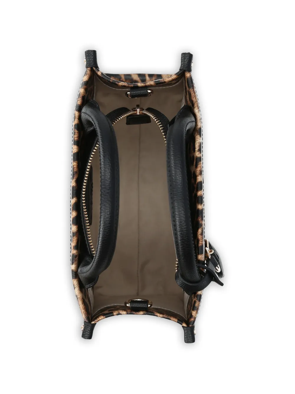 LIU JO Shopper met luipaardprint Beige