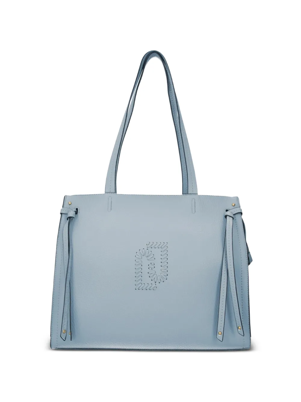 LIU JO large logo tote bag - Blu