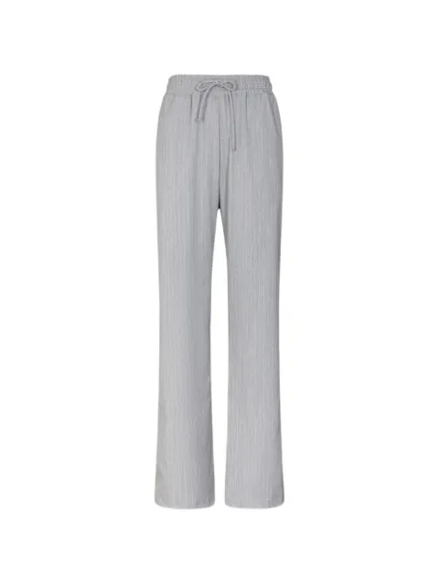 Gaelle pinstriped track pants
