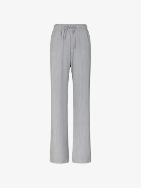 Gaëlle Paris pants con estampado de rayas diplomáticas