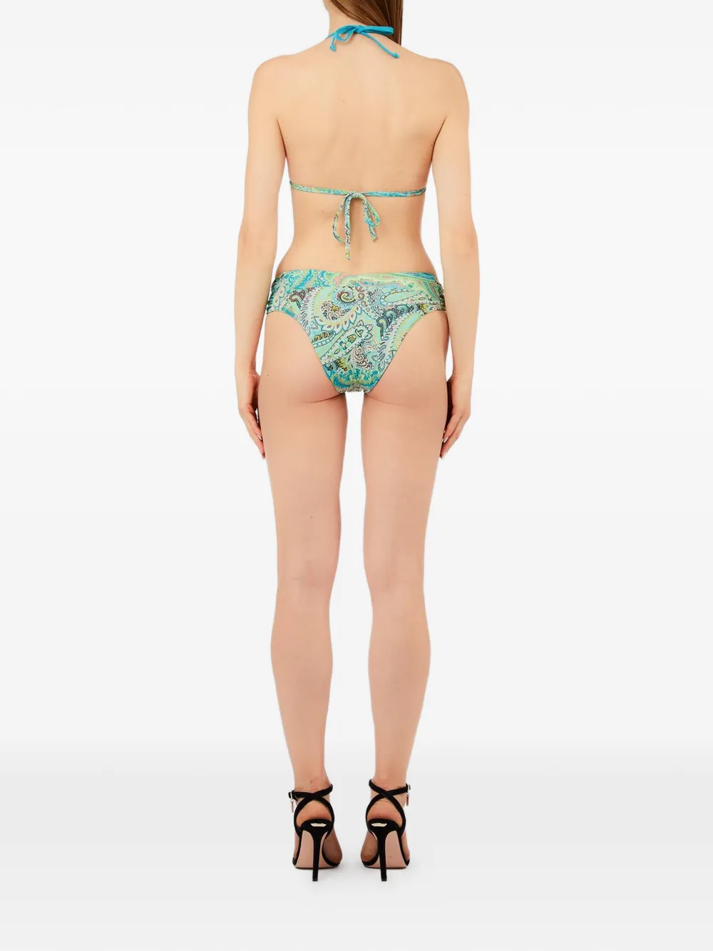  Liu Jo Paisley Tie Bikini - Azul 