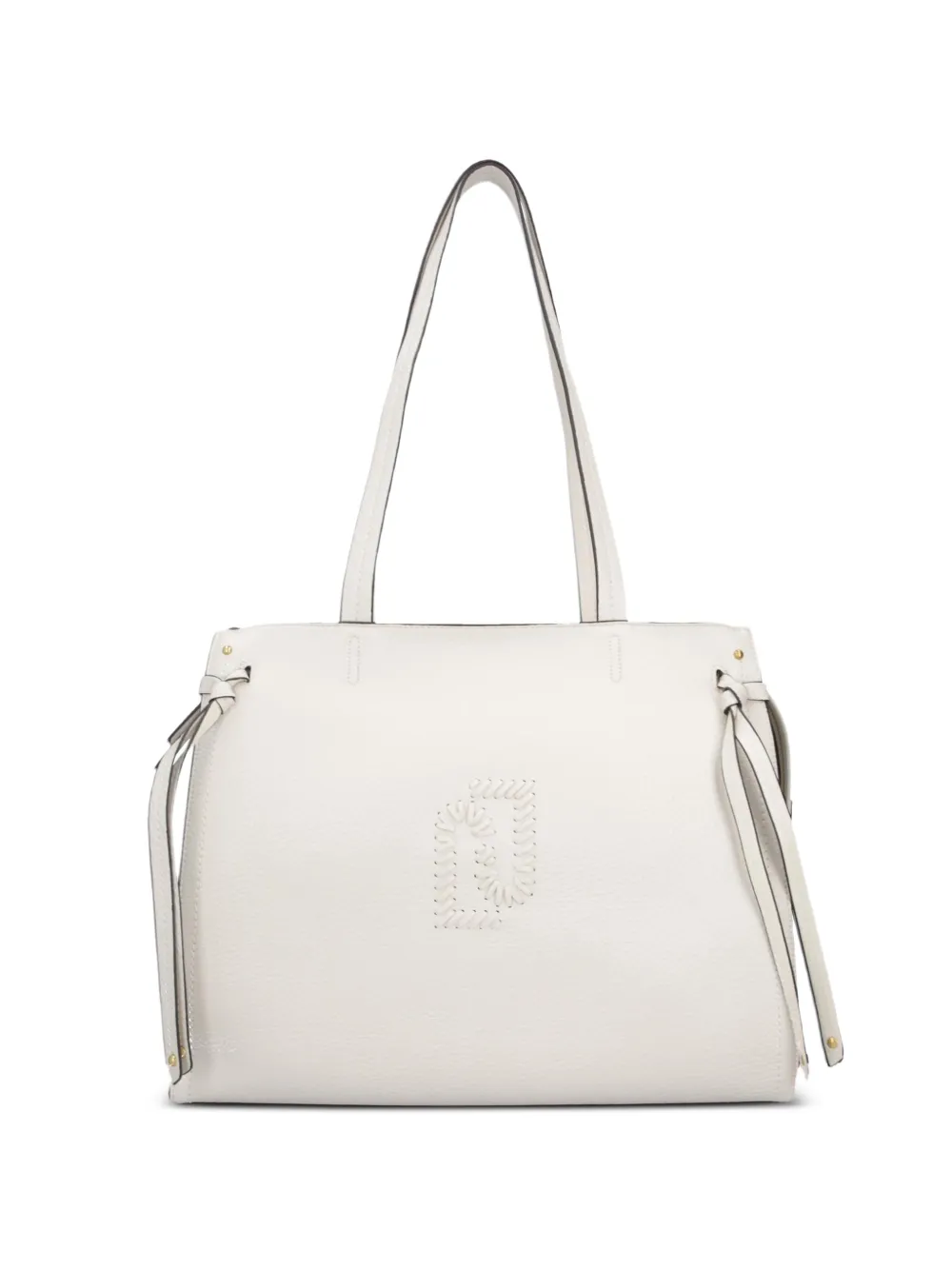 LIU JO large logo tote bag - Toni neutri