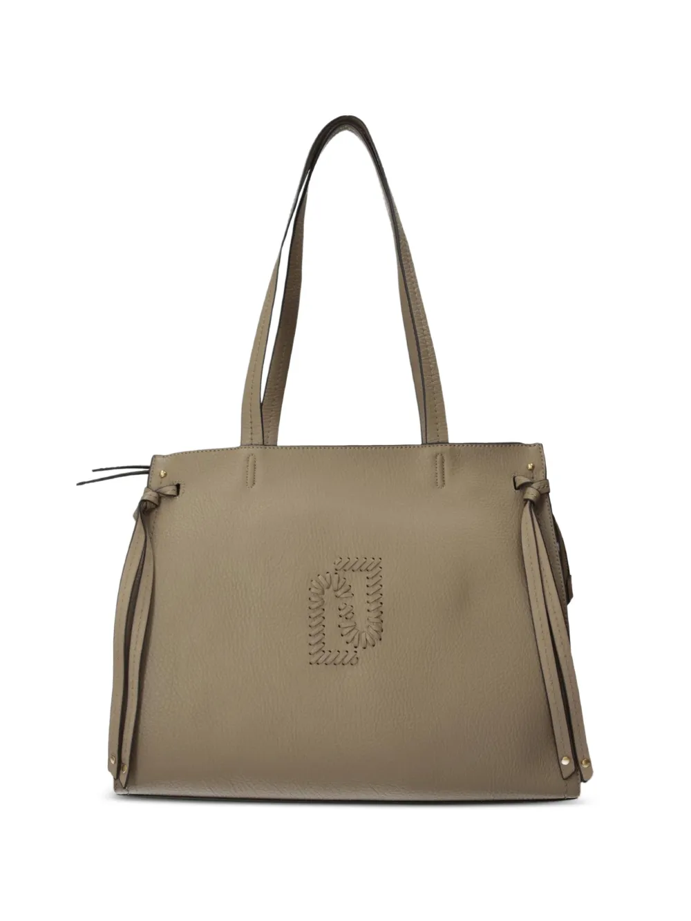 LIU JO embossed shopping bag - Toni neutri