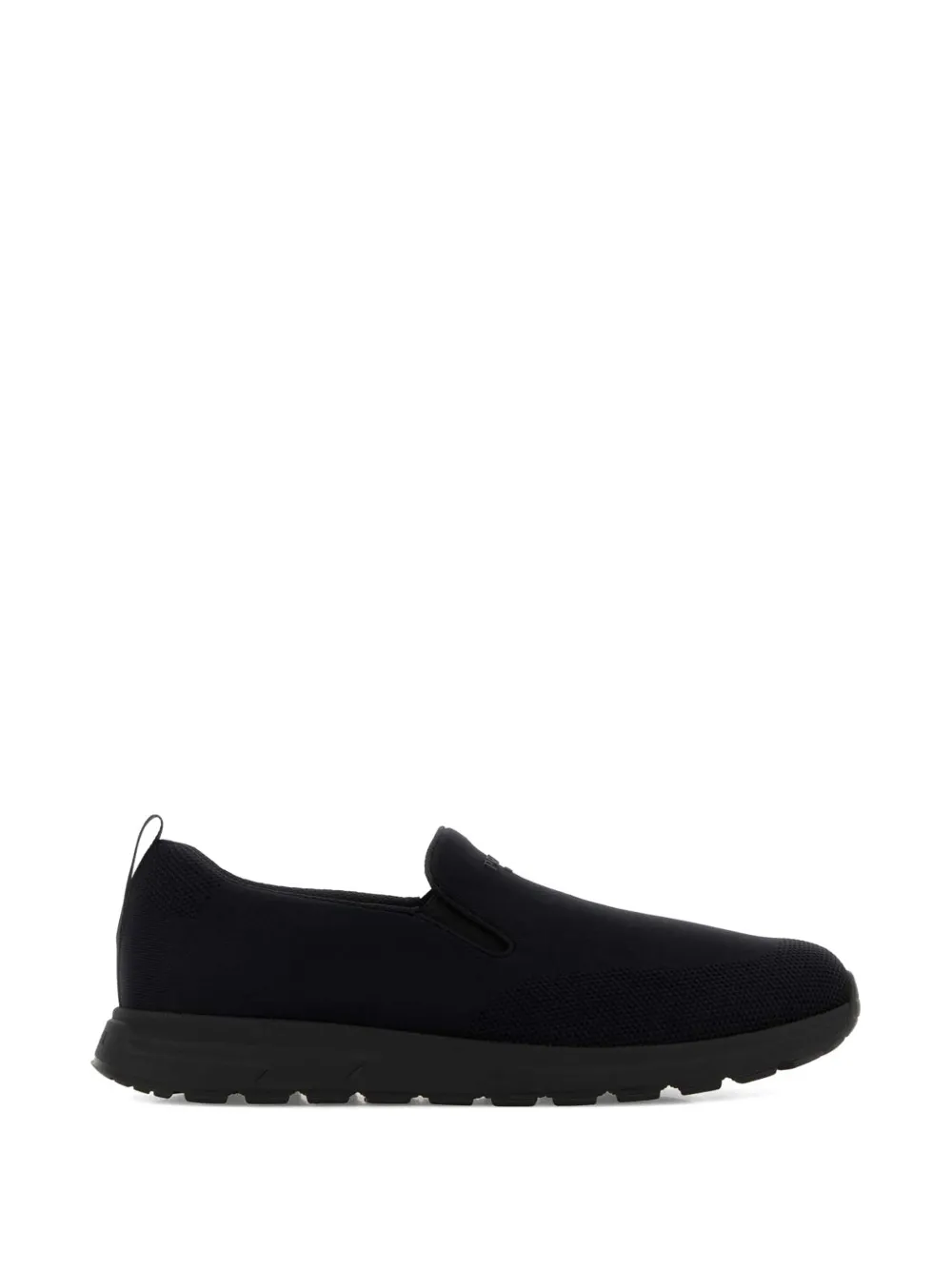 Prada jersey slip ons sneakers - Nero
