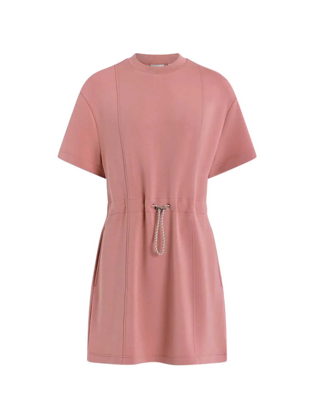 Varley drawstring-waist mini dress - Rosa