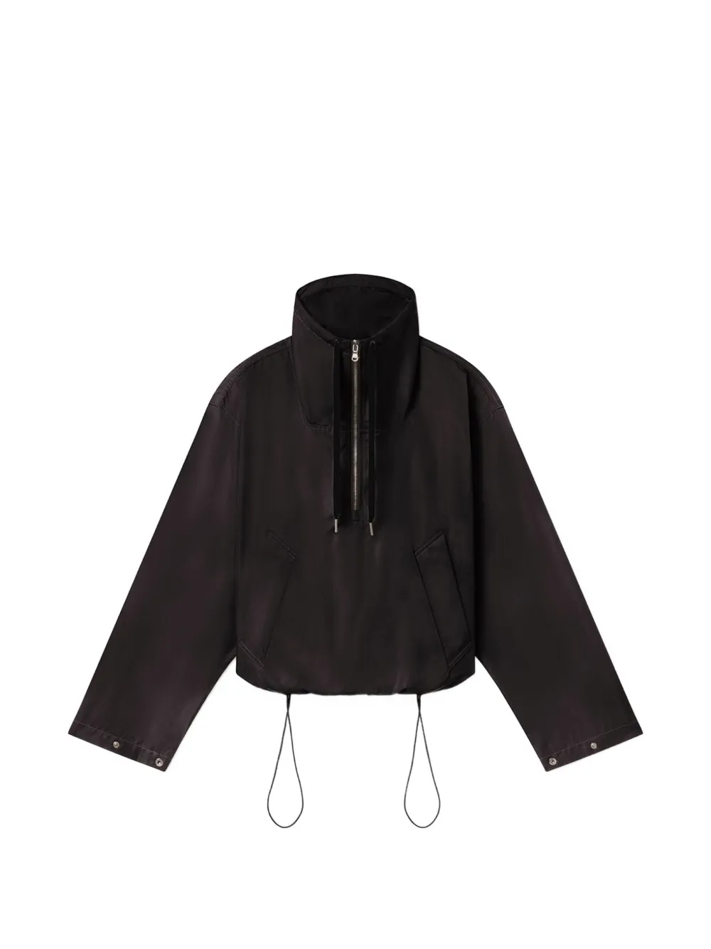 AGOLDE half-zip jacket - Nero