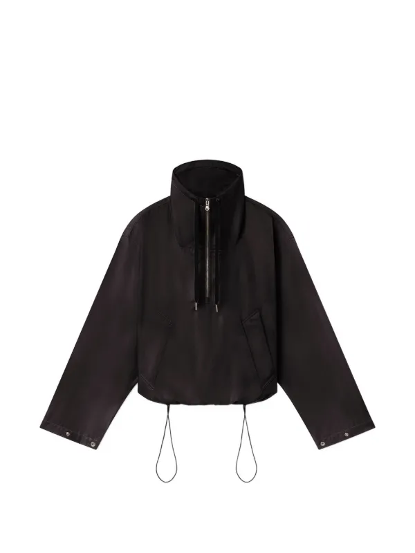 Agolde Half-zip Jacket in Black
