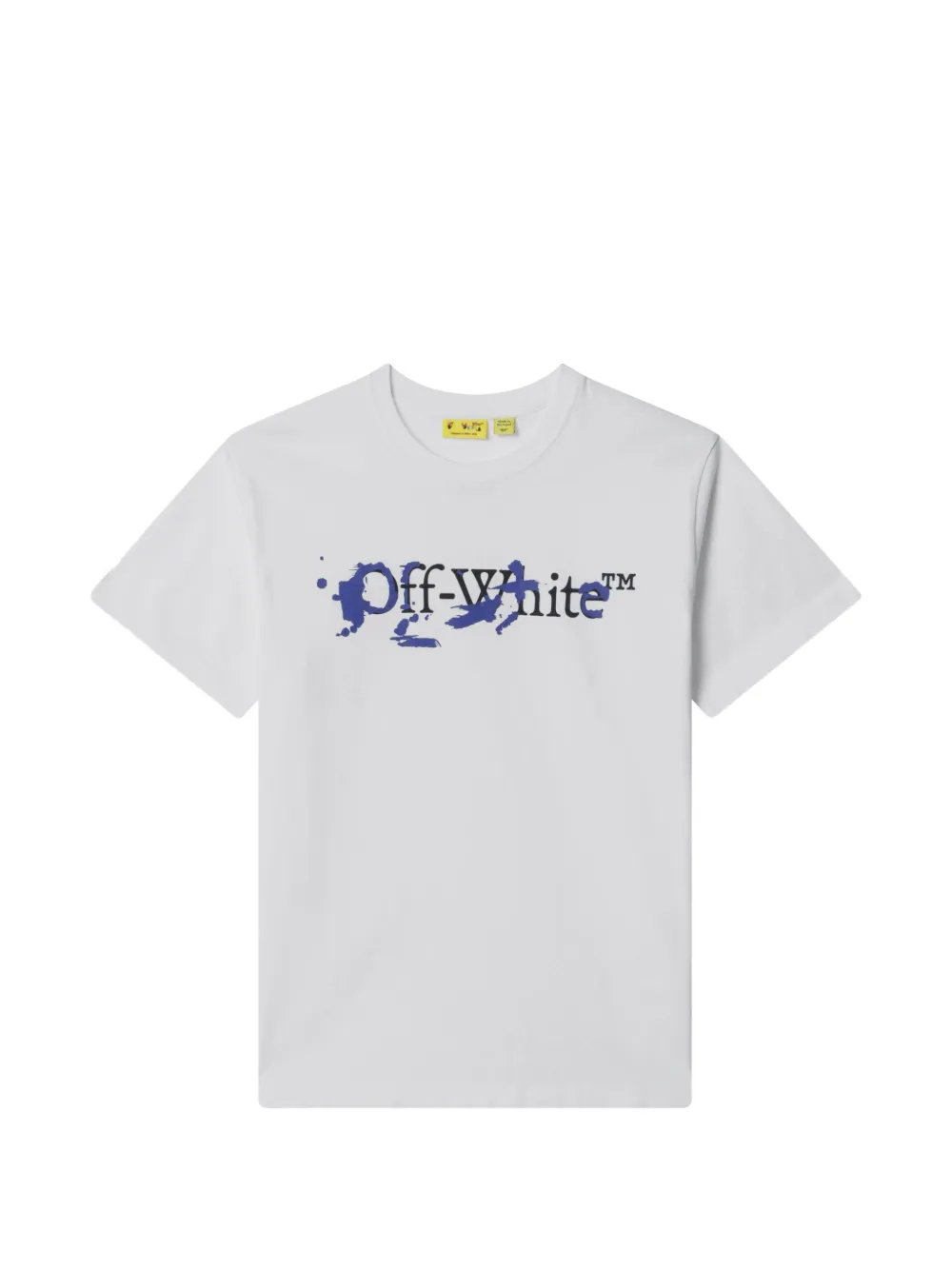 Off-White Kids logo-print T-shirt - Bianco