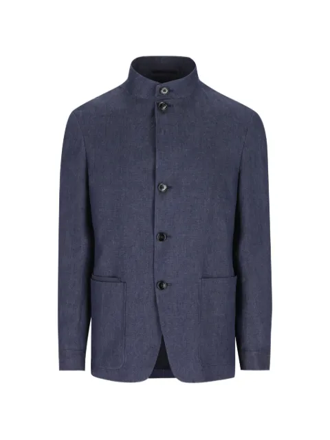Zegna mandarin-collar jacket