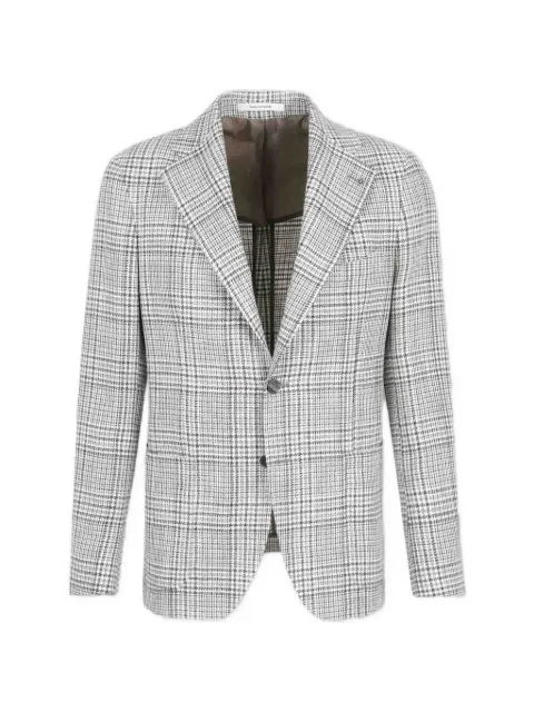Tagliatore houndstooth single-breasted blazer