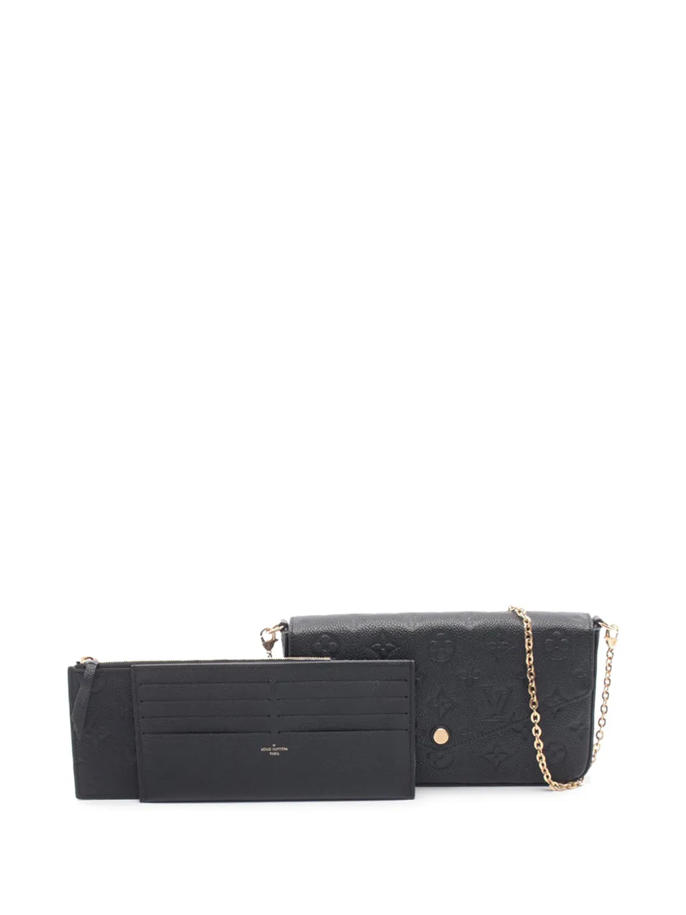 Louis Vuitton Pre-Owned 2021 Monogram Empreinte Pochette Felicie crossbody bag - Nero