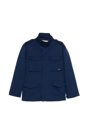 Visvim Indigo Logo Jacket | Blue | FARFETCH