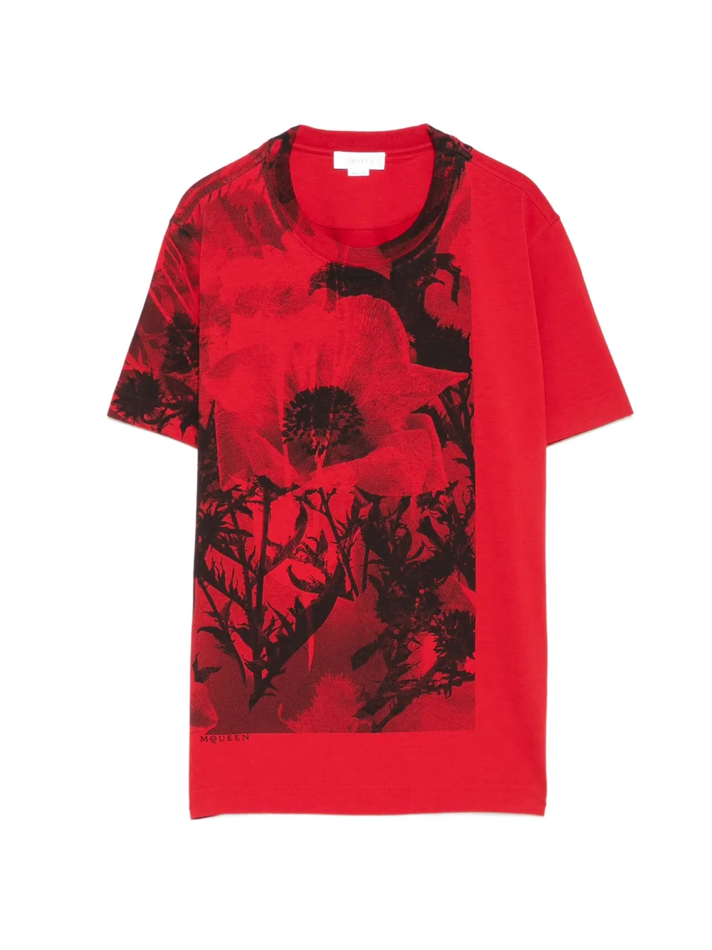 Alexander McQueen crew-neck T-shirt - Rot
