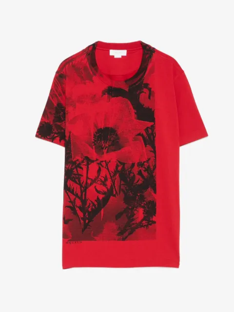 Alexander McQueen T-Shirt mit rundem Ausschnitt