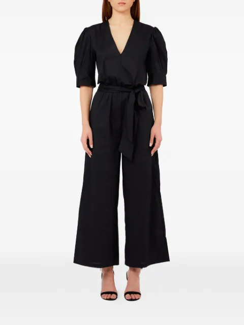 LIU JO jumpsuit med puffärm och bälte