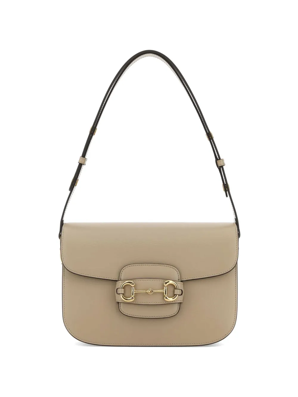 Gucci medium Horsebit 1955 leather shoulder bag - Neutrals