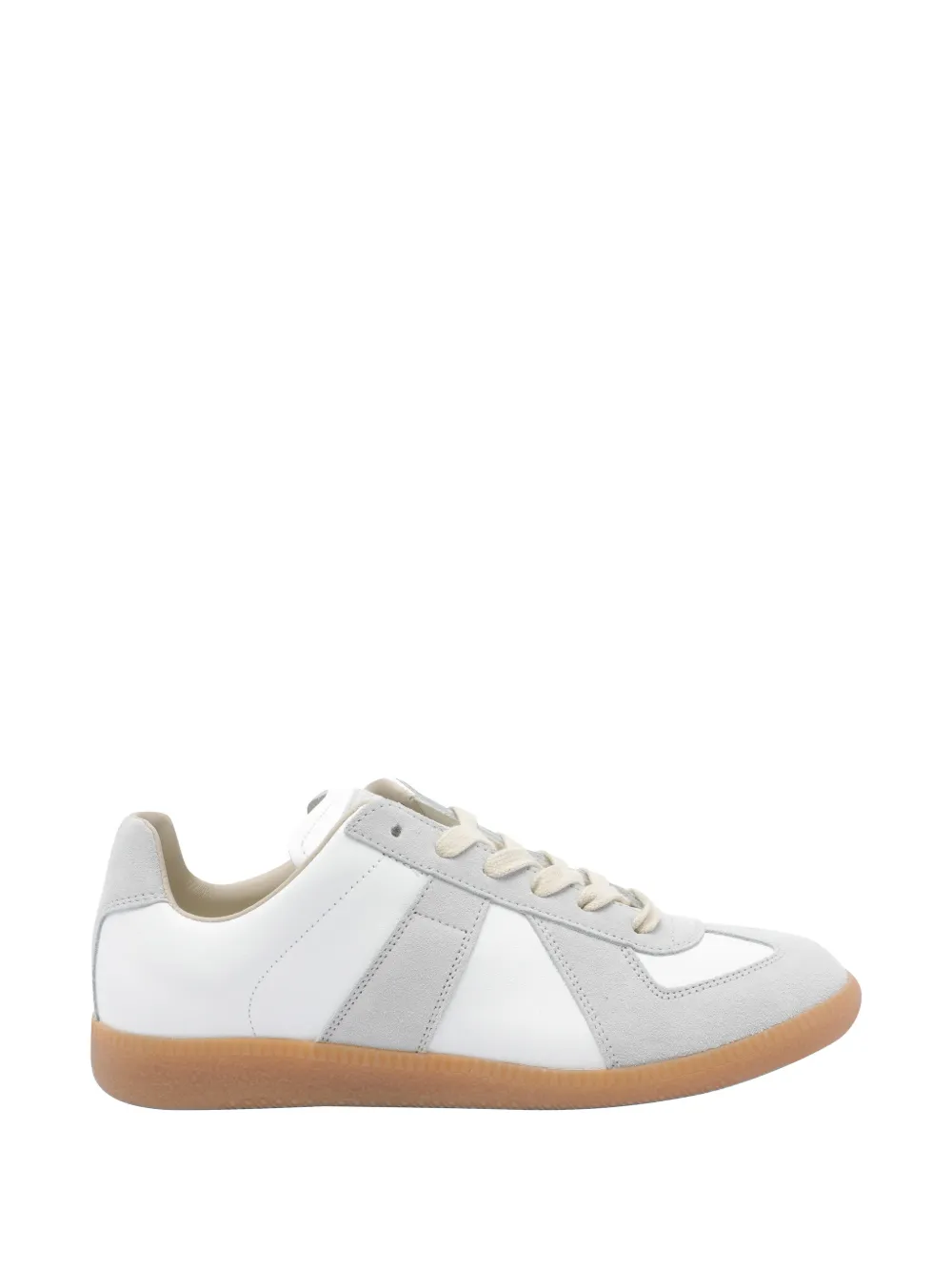 Maison Margiela Replica leather sneakers - Weiß