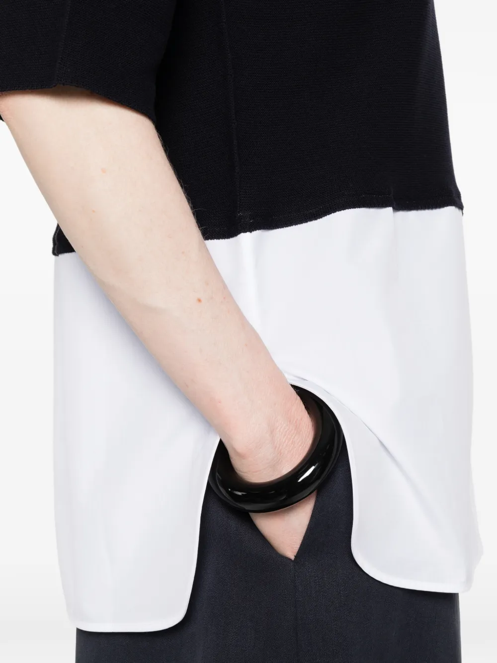 Fabiana Filippi Tweekleurige top Blauw