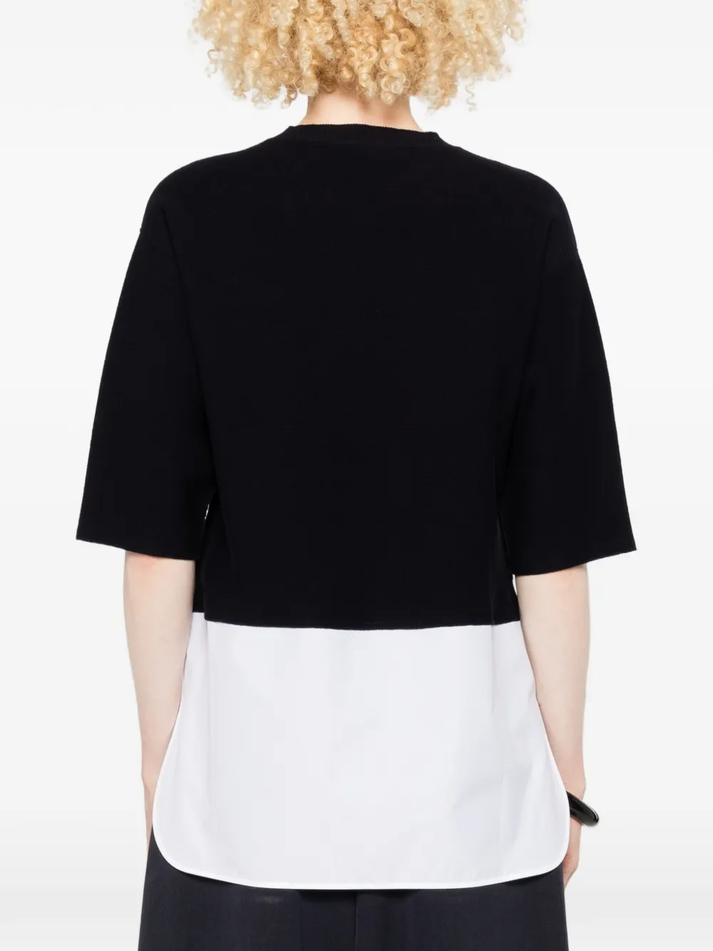 Fabiana Filippi Tweekleurige top Blauw