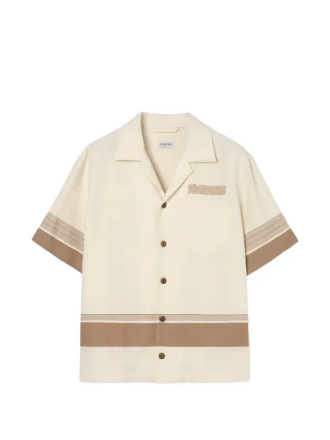 Burberry Camicia oversize in lino