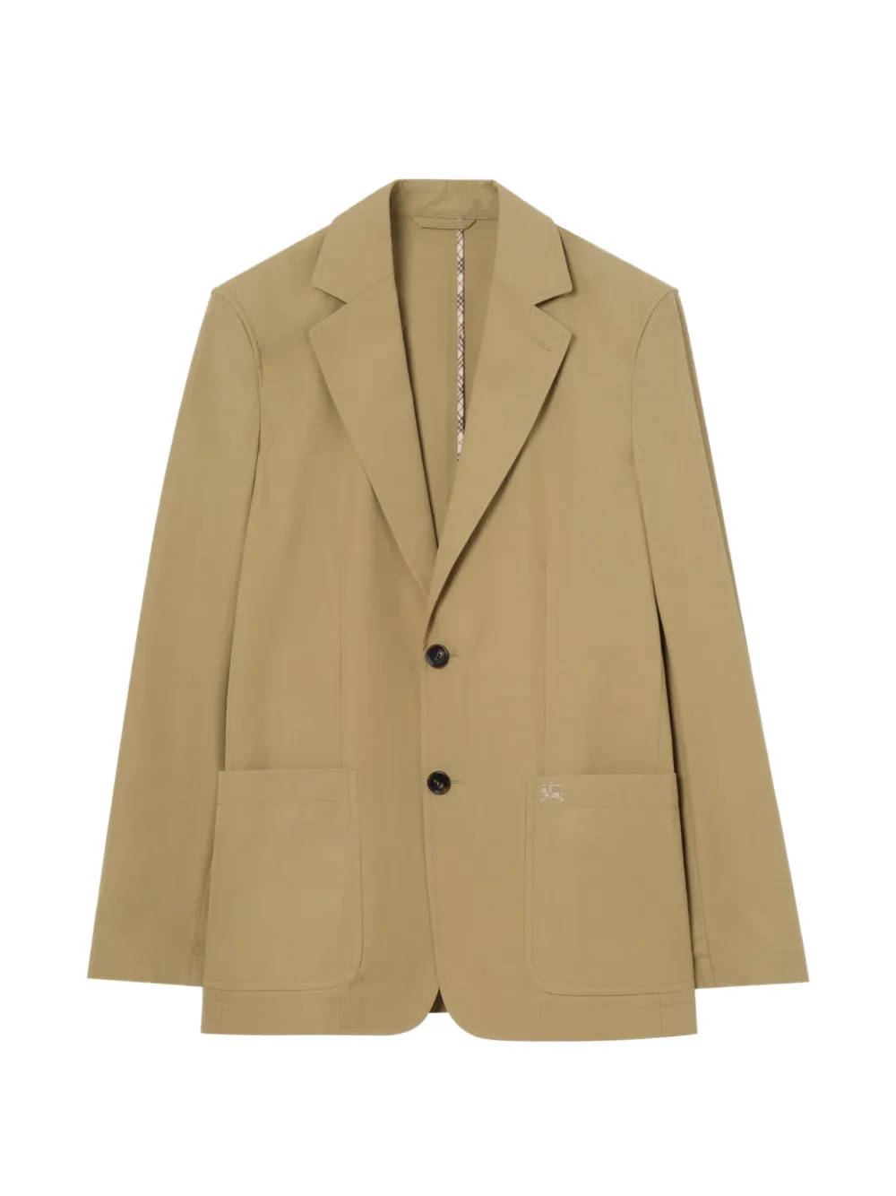 Burberry Giacca sartoriale in cotone tecnico - Toni neutri
