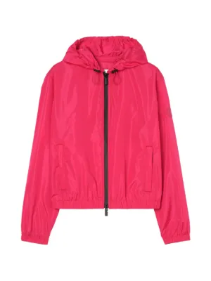 Burberry Newcott クロップド フーデッドジャケット | ピンク