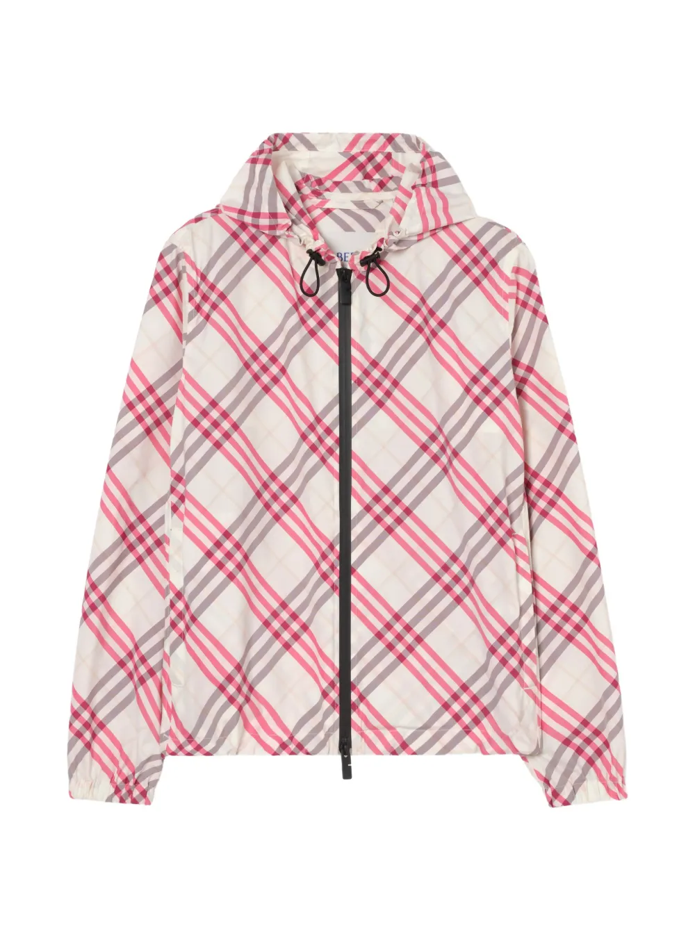 Burberry Check Salcombe hooded jacket​ - Toni neutri